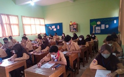 Kegiatan Penilaian Akhir Semester (PAT) Kelas 7 dan 8 Tahun Pelajaran 2021/2022